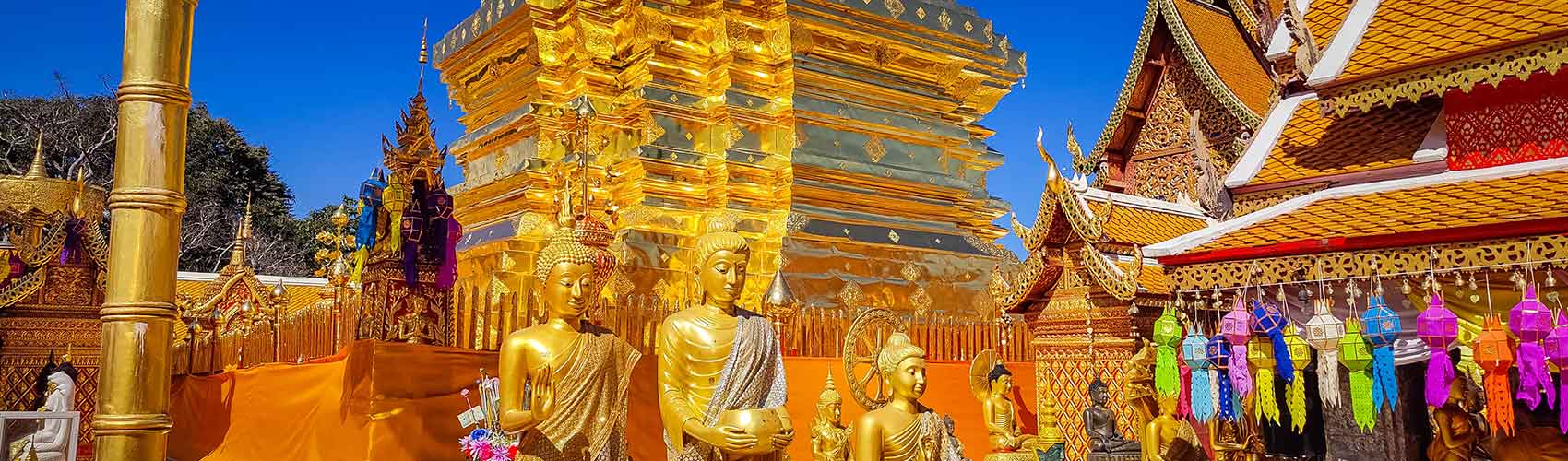 Wat Phrathat Doi Suthep à Chiang Mai en Thaïlande