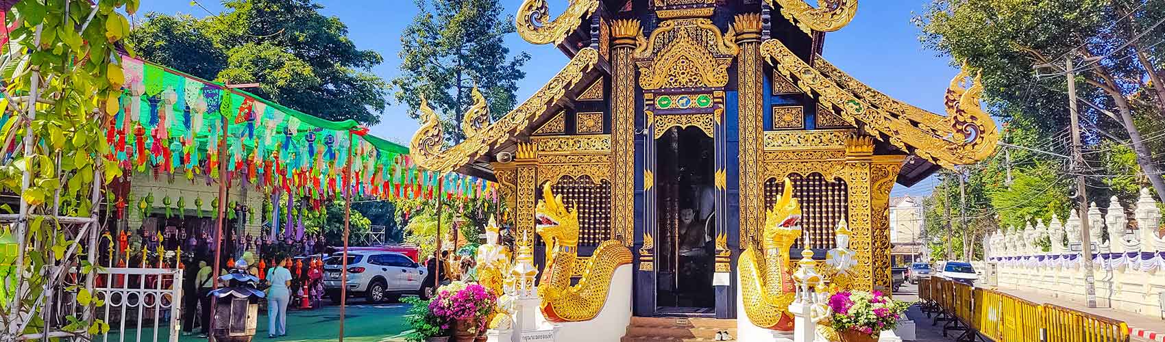 Wat Inthakhin Sadue Muang à Chiang Mai en Thaïlande