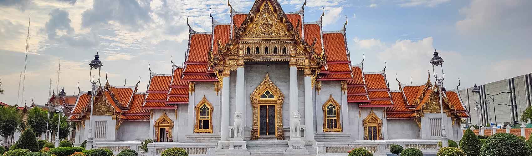 Wat Benchama Bophit à Bangkok en Thaïlande