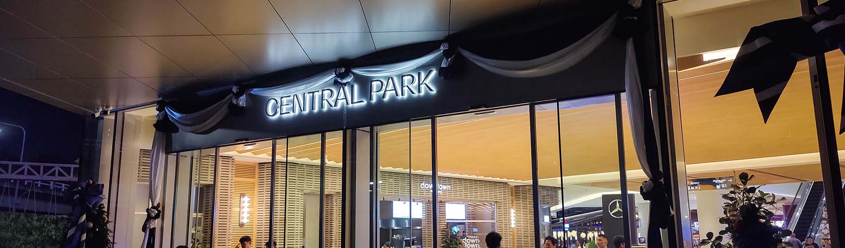 Le centre commercial Dusit Central Park à Bangkok en Thaïlande
